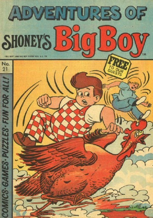 Adventures of Shoney's Big Boy Issue # 21 (Paragon Products)