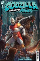 IDW Publishing's Godzilla: Here There Be Aliens Issue # 3