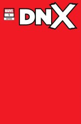 Marvel Comics's DNX Issue # 1bb/blank red