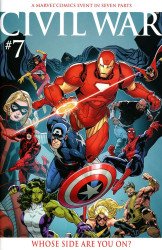 Marvel Comics's Civil War Issue # 7facsimile-c