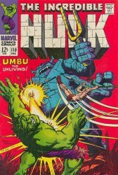 Marvel Comics's The Incredible Hulk Issue 110