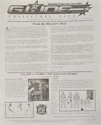 Fun Publications's G.I. Joe: Collectors' Club Newsletter Issue # 8