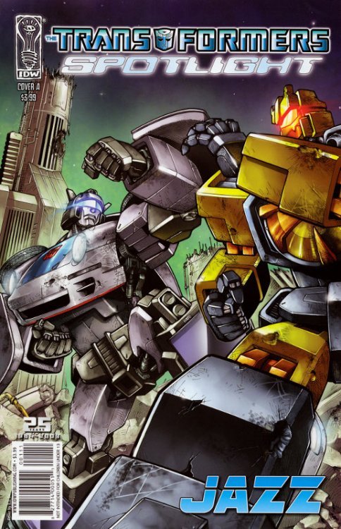 The Transformers Spotlight: Jazz Issue # 1 (IDW Publishing)
