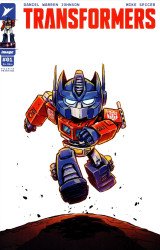 Skybound's Transformers Issue # 1 - 4th print-b