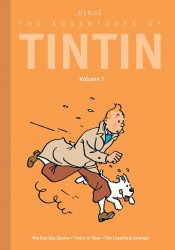 Little Brown & Company's Adventures of Tintin Hard Cover # 7