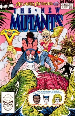 New Mutants Annual #2 サイロック初登場 The New Mutants Annual # 2 (Marvel Comics)