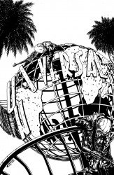 Black Mask Comics's Calexit:The Battle of Universal City Issue # 1h