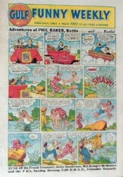 Gulf Oil Company's Gulf Funny Weekly Issue # 166