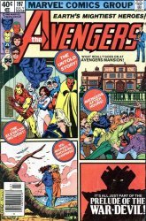 Marvel Comics's The Avengers Issue 197