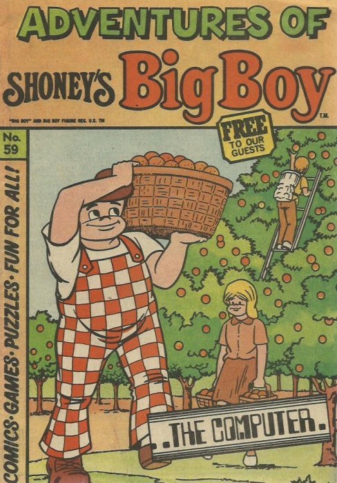 Adventures of Shoney's Big Boy Issue # 21 (Paragon Products)