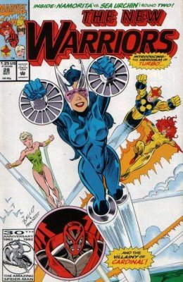 アメコミ・英語　NEW WARRIORS Vol.1 Amazon.com: The New Warriors Vol.1 Issue 21 The Folding