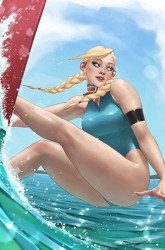 Udon Entertainment's Street Fighter & Friends: Swimsuit Special 2025 Issue # 1golden apple-b