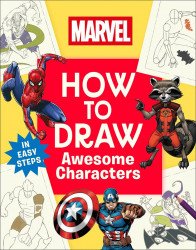 DK Publishing's Marvel: How to Draw Awesome Characters TPB # 1