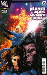 Marvel Comics's Planet of the Apes vs Fantastic Four Issue # 2d