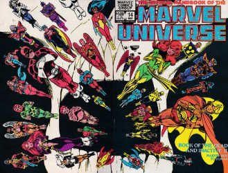 Marvel Comics's The Official Handbook of the Marvel Universe Issue 14