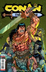 Titan Comics's Conan the Barbarian Issue # 21b