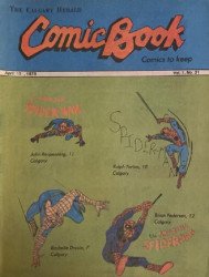 Calgary Herald's The Calgary Herald Comic Book Issue # 21