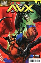 Marvel Comics's Alien Vs. X-Men Issue # 1f