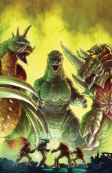 IDW Publishing's Teenage Mutant Ninja Turtles x Godzilla Issue # 4tmft