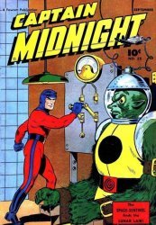 Fawcett Publications's Captain Midnight Issue 55